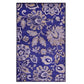 Jezabel Non-Slip Foldable Oversized Floral Motifs Rug FredCo