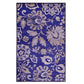 Jezabel Non-Slip Foldable Oversized Floral Motifs Rug FredCo