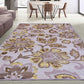 Jezabel Non-Slip Foldable Oversized Floral Motifs Rug FredCo