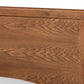 Jiro Mid-Century Modern Walnut Brown Finished Wood Twin Size Platform Bed FredCo
