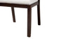 Joana Modern Bohemian Dark Brown Mahogany Wood and Natural Abaca Dining Side Chair (2) FredCo