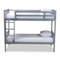 Jude Modern and Contemporary Grey Finished Wood Twin Size Bunk Bed FredCo
