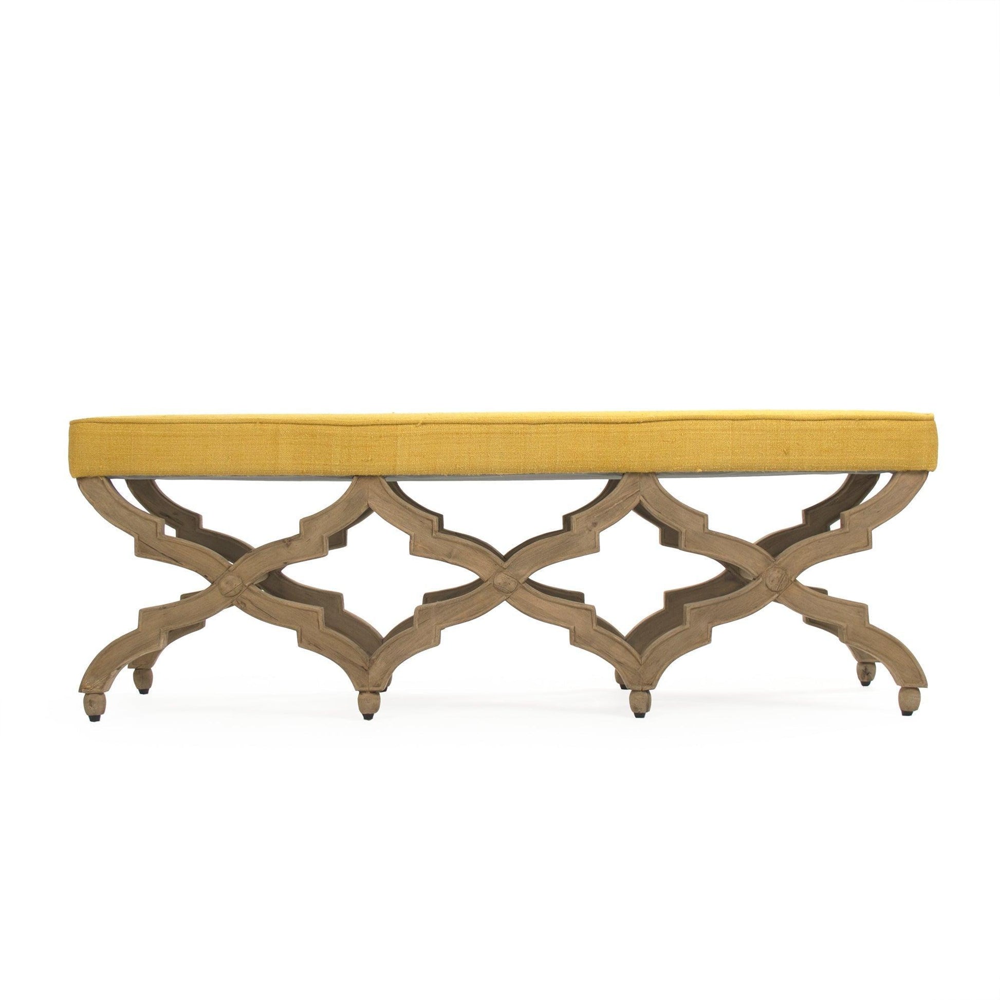 Judith Bench (Yellow) LI-S13-18-100 Yellow FredCo