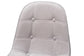 Kabira Contemporary Glam and Luxe Grey Velvet Fabric and Gold Metal Swivel Office chair FredCo
