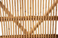 Kagama Modern Bohemian Natural Brown Rattan Dining Chair FredCo