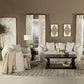Kamilah 2-piece Upholstered Living Room Set with Camel Back Beige 511151-S2 Coaster FredCo