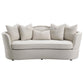 Kamilah 3-piece Upholstered Living Room Set with Camel Back Beige 511151-S3 Coaster FredCo