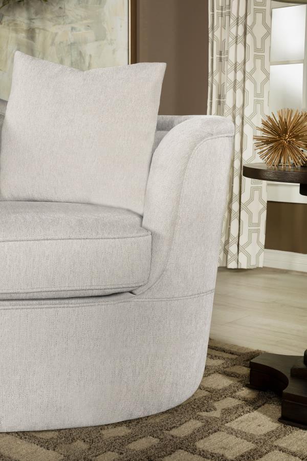 Kamilah 3-piece Upholstered Living Room Set with Camel Back Beige 511151-S3 Coaster FredCo