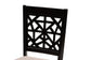 Karel Modern Beige Fabric and Espresso Brown Finished Wood 5-Piece Dining Set FredCo