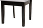Karel Modern Grey Fabric and Espresso Brown Finished Wood 5-Piece Dining Set FredCo