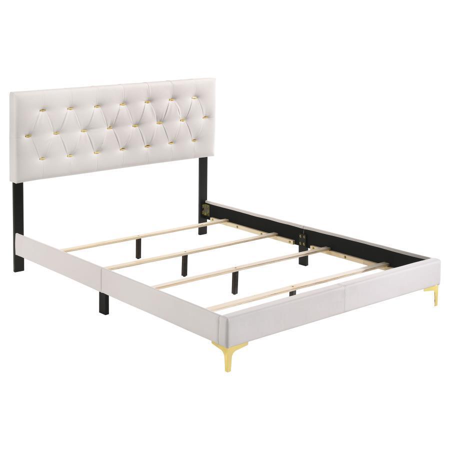 Kendall 4-piece Eastern King Bedroom Set White Coaster FredCo