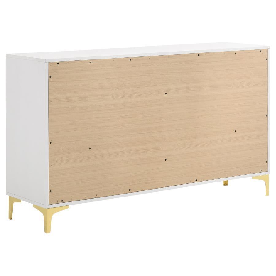 Kendall 4-piece Eastern King Bedroom Set White Coaster FredCo