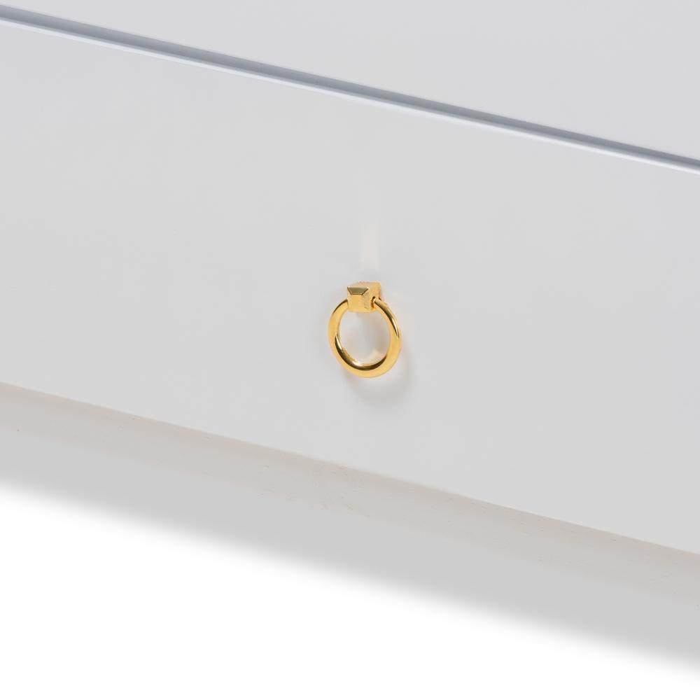 Kendra Modern and Contemporary White Finished Expandable Twin Size to King Size Daybed with Storage Drawers FredCo