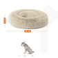 Khaki 28 Inches Round Dog Bed FredCo