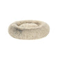 Khaki 28 Inches Round Dog Bed FredCo