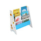 Kids’ Book Organizer Blue and Gray FredCo