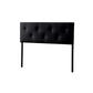 Kirchem Upholstered Black Full Sized Headboard FredCo