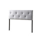 Kirchem Upholstered White Full Sized Headboard FredCo