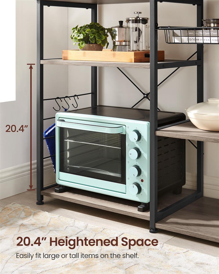 Kitchen Baker’s Rack Gray FredCo