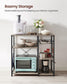 Kitchen Baker’s Rack Gray FredCo