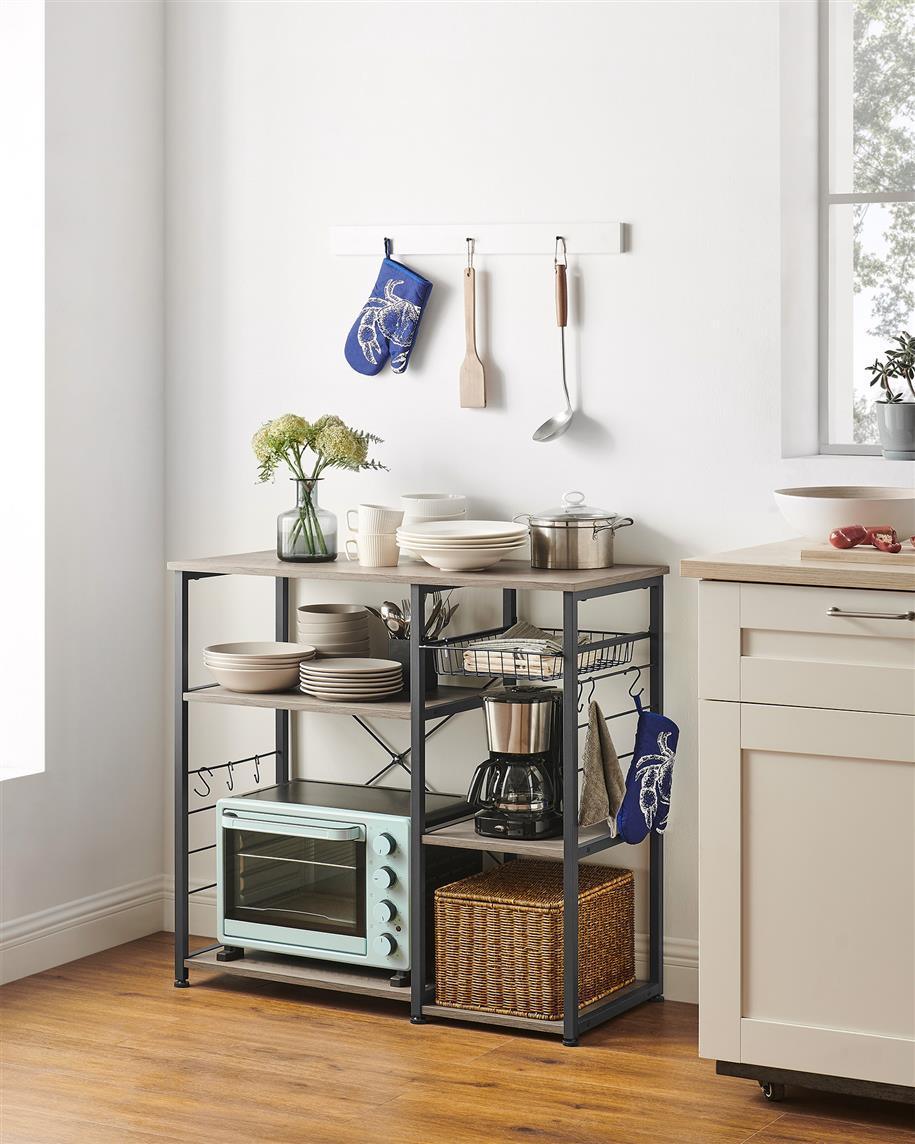 Kitchen Baker’s Rack Gray FredCo