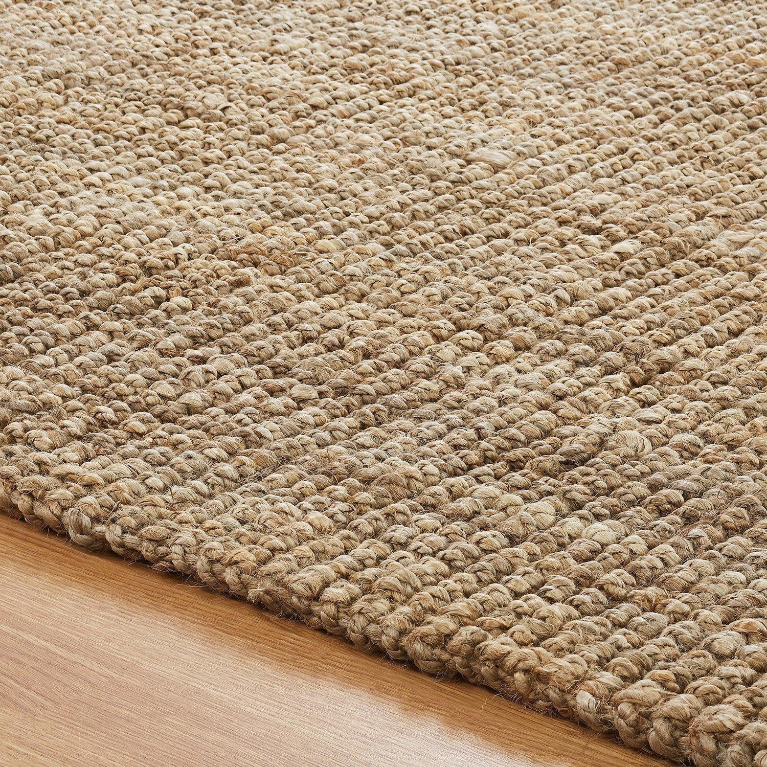 Kula Eco-Friendly Hand-Woven Coastal Jute Rug FredCo