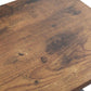 L-Shaped Computer Desk Rustic Brown FredCo