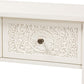 Lambert Classic and Traditional White Finished Wood 2-Drawer Console Table FredCo