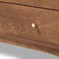 Landis Mid-Century Modern Ash Walnut Finished Wood 6-Drawer Dresser FredCo