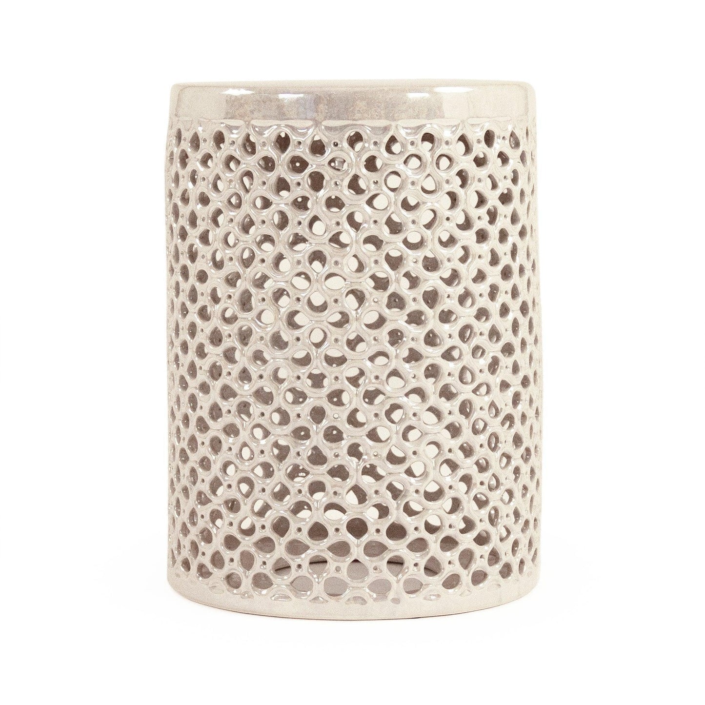 Lanie Garden Stool Grey JW001 Grey FredCo