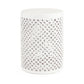 Lanie Garden Stool White JW001 White FredCo