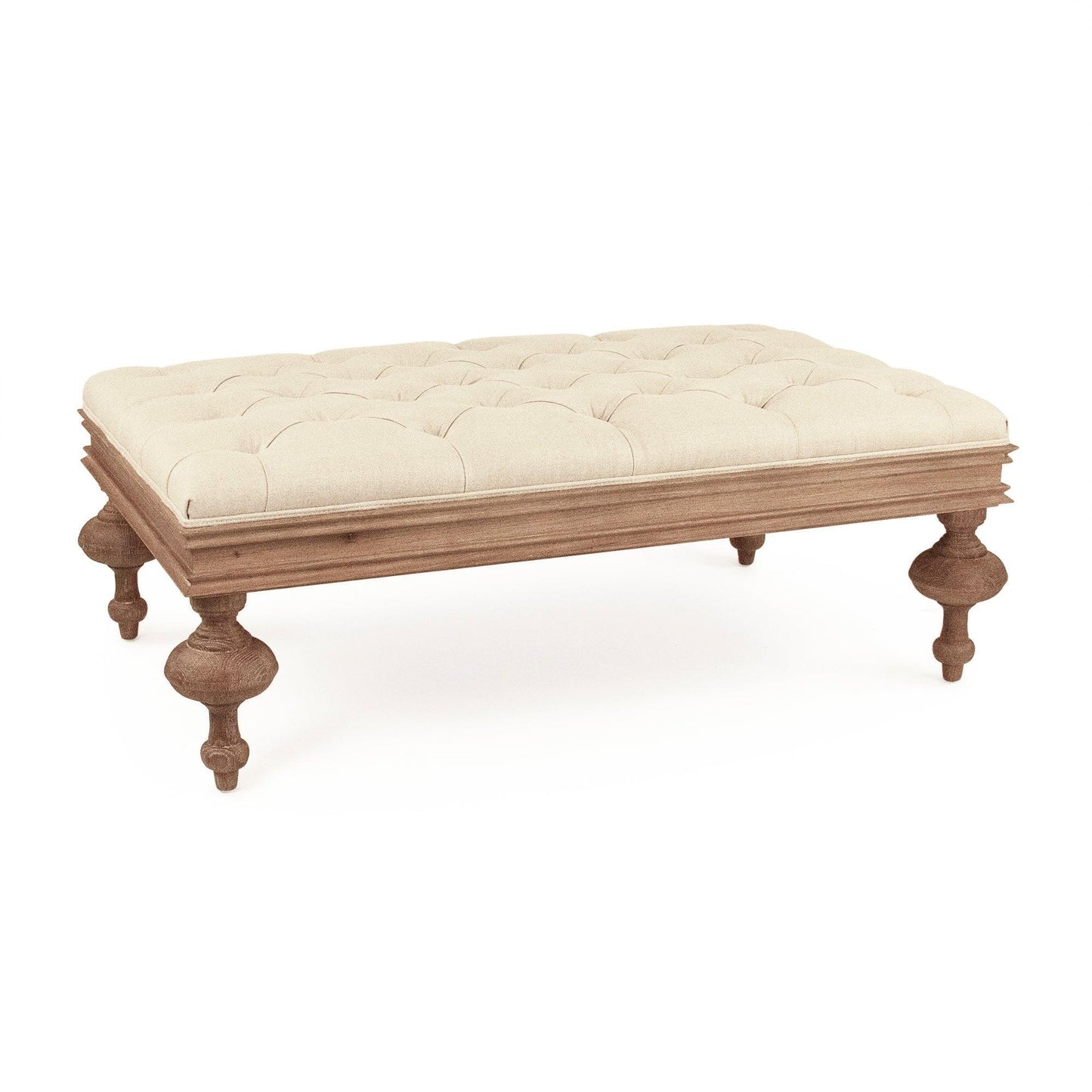Lara Tufted Ottoman CT508-Z E272 A003 FredCo