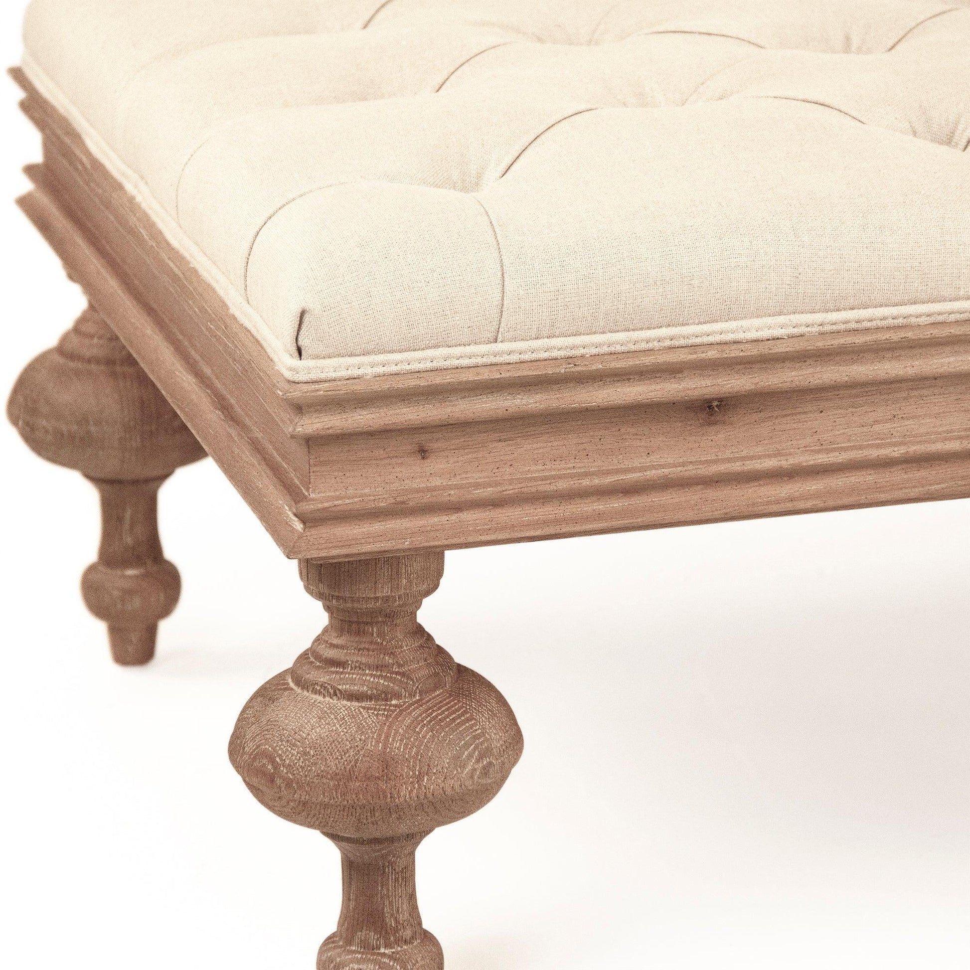 Lara Tufted Ottoman CT508-Z E272 A003 FredCo