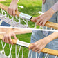 Large Hammock for Outdoor Blue and Beige Rhombus FredCo