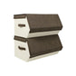 Large Stackable Storage Bins FredCo