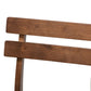 Larine Modern and Contemporary Dark Grey Fabric Upholstered Walnut Finished 2-Piece Wood Counter Stool Set FredCo