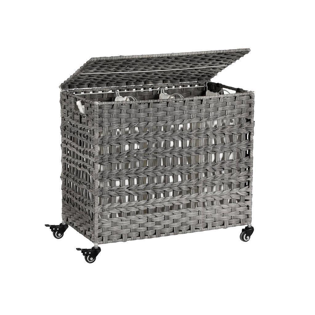 Laundry Hamper with Wheels FredCo