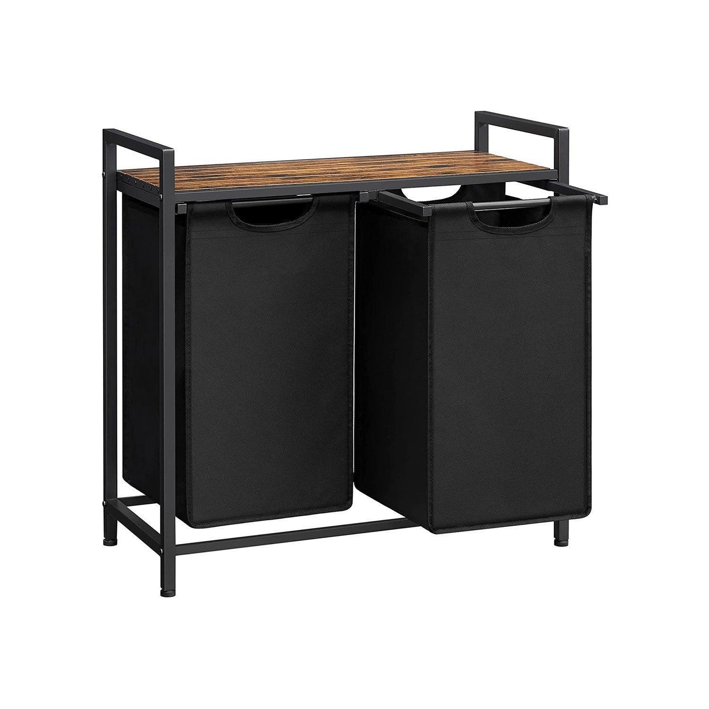 Laundry Sorter Hamper with Removable Bags FredCo