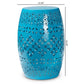 Lavinia Modern and Contemporary Blue Finished Metal Outdoor Side Table FredCo
