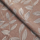 Leaves Jacquard Thermal Insulated Blackout Grommet Panel Curtain Set FredCo