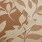 Leaves Jacquard Thermal Insulated Blackout Grommet Panel Curtain Set FredCo