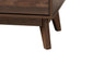 Lena Mid-Century Modern Walnut Brown Finished Wood 3-Piece Storage Set FredCo