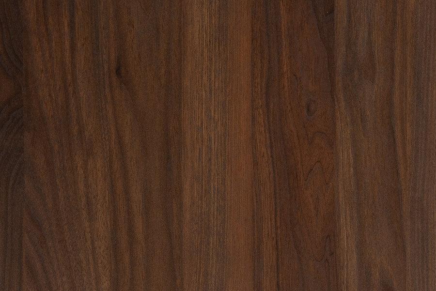 Lena Mid-Century Modern Walnut Brown Finished Wood 3-Piece Storage Set FredCo
