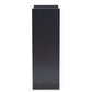 Leone Modern and Contemporary Charcoal Finished 2-Door Wood Entryway Shoe Storage Cabinet FredCo