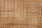 Lesia Modern Bohemian Natural Brown Rattan and Espresso Brown Mahogany Wood Dining Chair FredCo