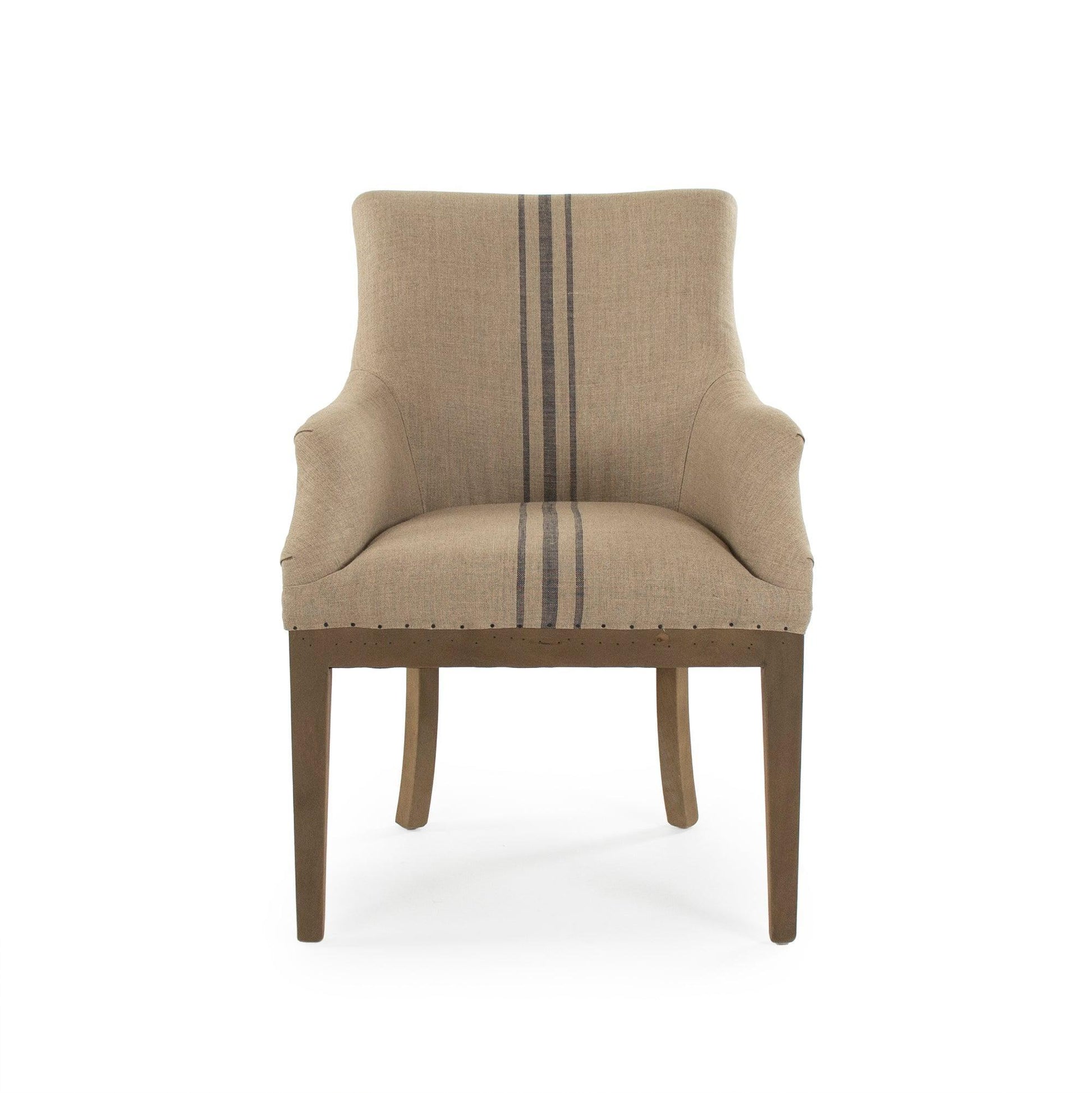 Liberte Deconstructed Arm Chair CF139 513 A033 Blue Stripe FredCo
