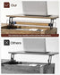 Lift Top Coffee Table with Storage 39", Rustic Walnut FredCo