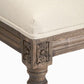 Lille Bench Oak B014 E106 C020 40 Inches FredCo