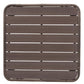 Lillian Modern and Contemporary Light Grey Upholstered and Brown Finished 5-Piece Woven Rattan Outdoor Patio Set FredCo