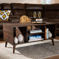 Linas Mid-Century Modern Walnut Finished Coffee Table FredCo